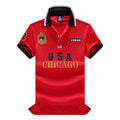 Men's Luxury Embroidered Pique Polo
