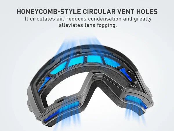 Photochromic Magnetic Ski Goggles – Anti-Fog UV400 Snow Goggles for Skiing & Snowboarding