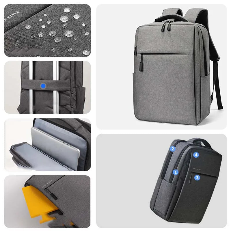 Durable Waterproof Travel Laptop Backpack 17.3 Inch