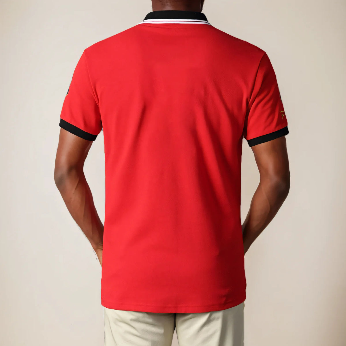 Men's Luxury Embroidered Pique Polo