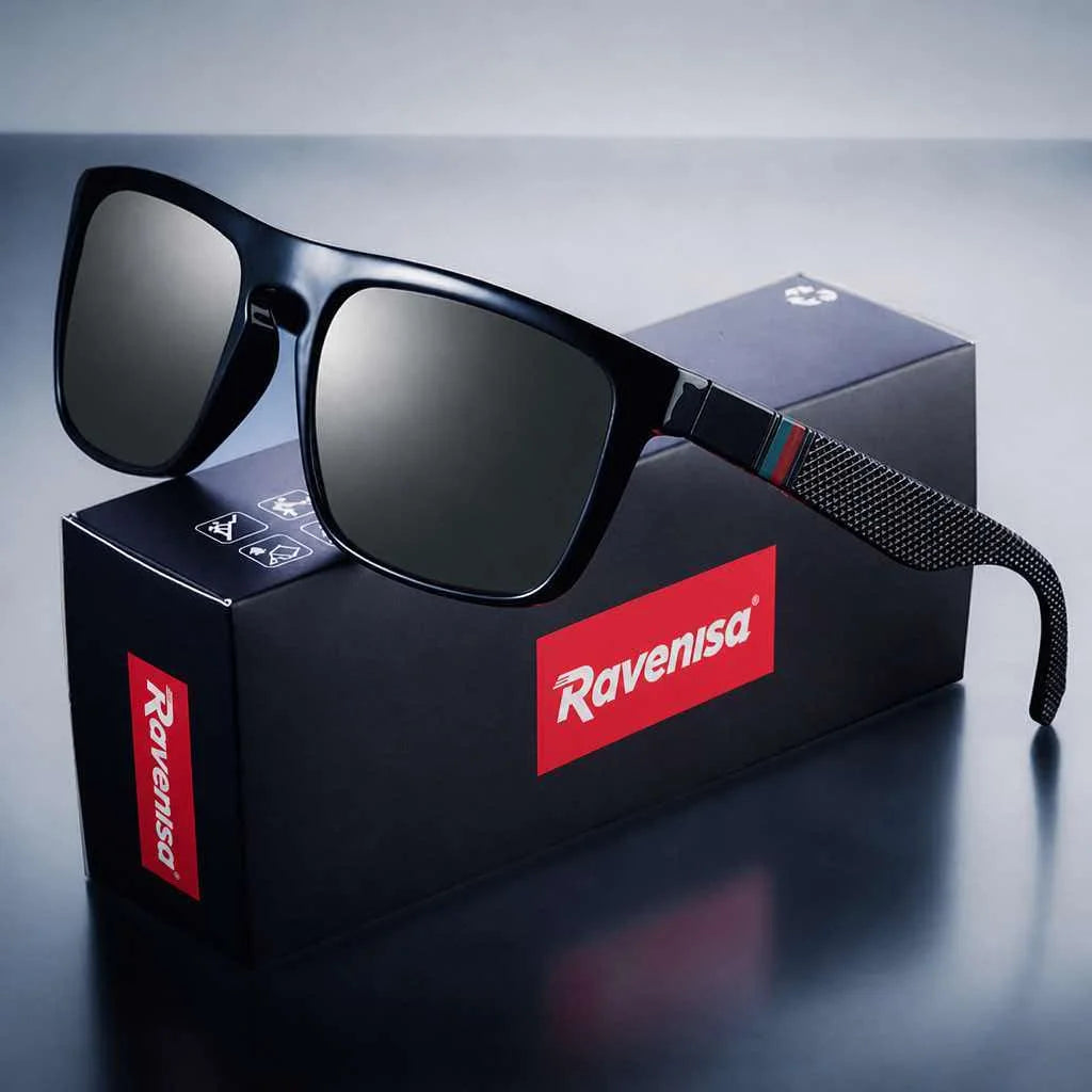 Vintage Polarized Sunglasses – Classic Square UV400 Driving & Outdoor Eyewear