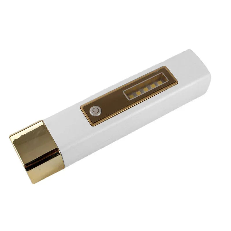 Mini LED Flashlight with COB Side Light & Power Bank