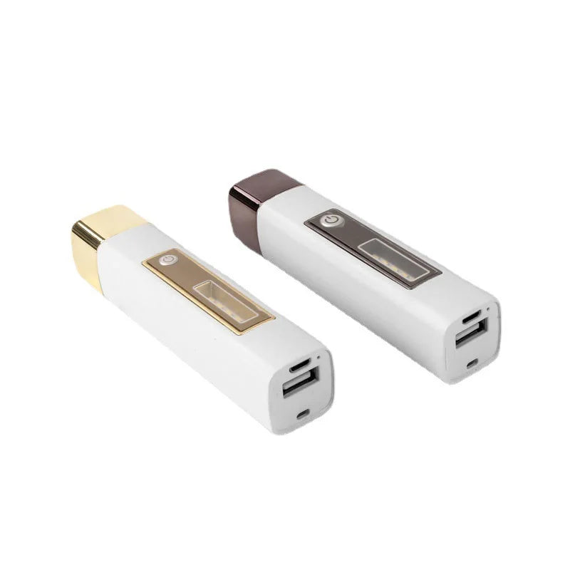 Mini LED Flashlight with COB Side Light & Power Bank