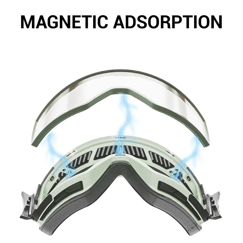 Photochromic Magnetic Ski Goggles – Anti-Fog UV400 Snow Goggles for Skiing & Snowboarding