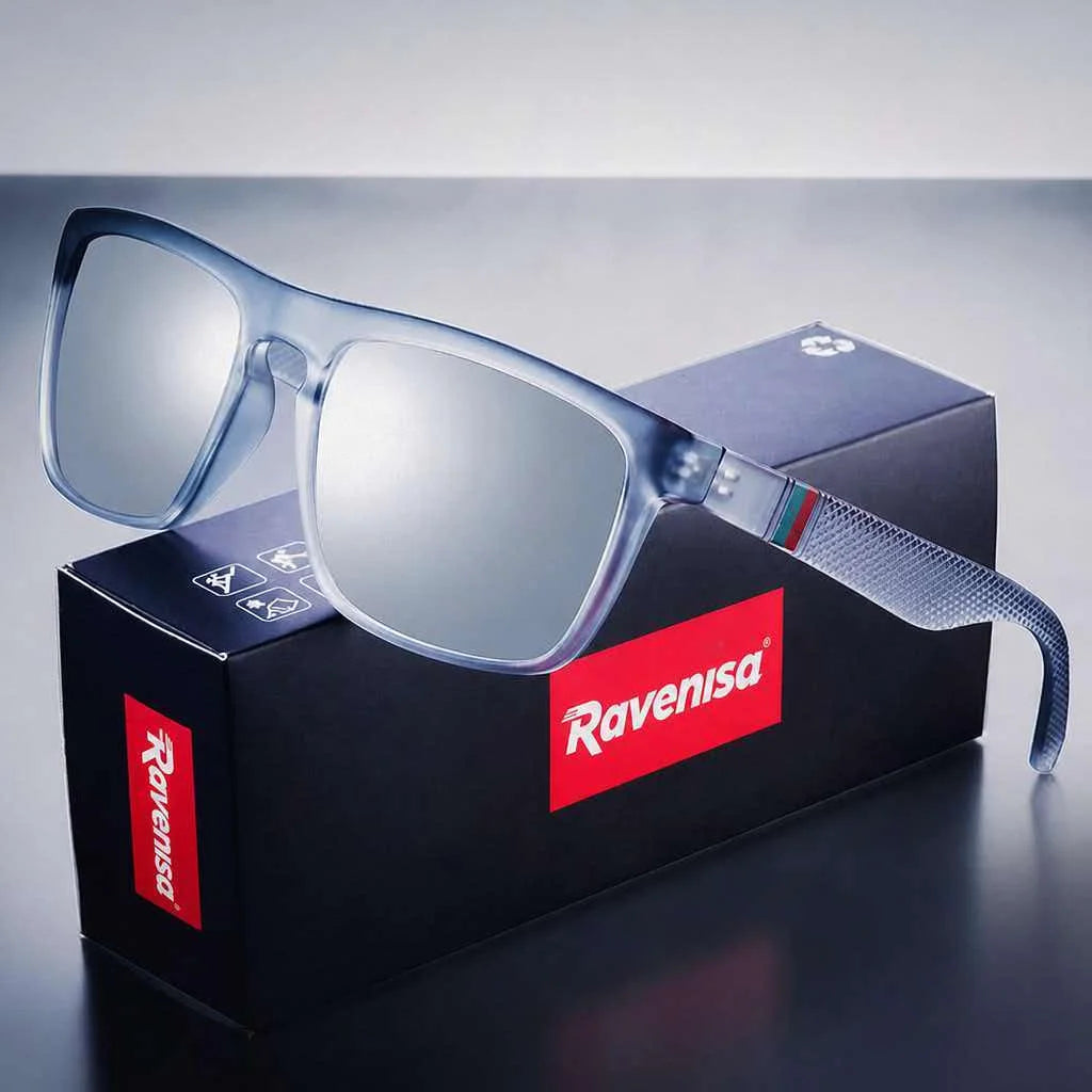 Vintage Polarized Sunglasses – Classic Square UV400 Driving & Outdoor Eyewear