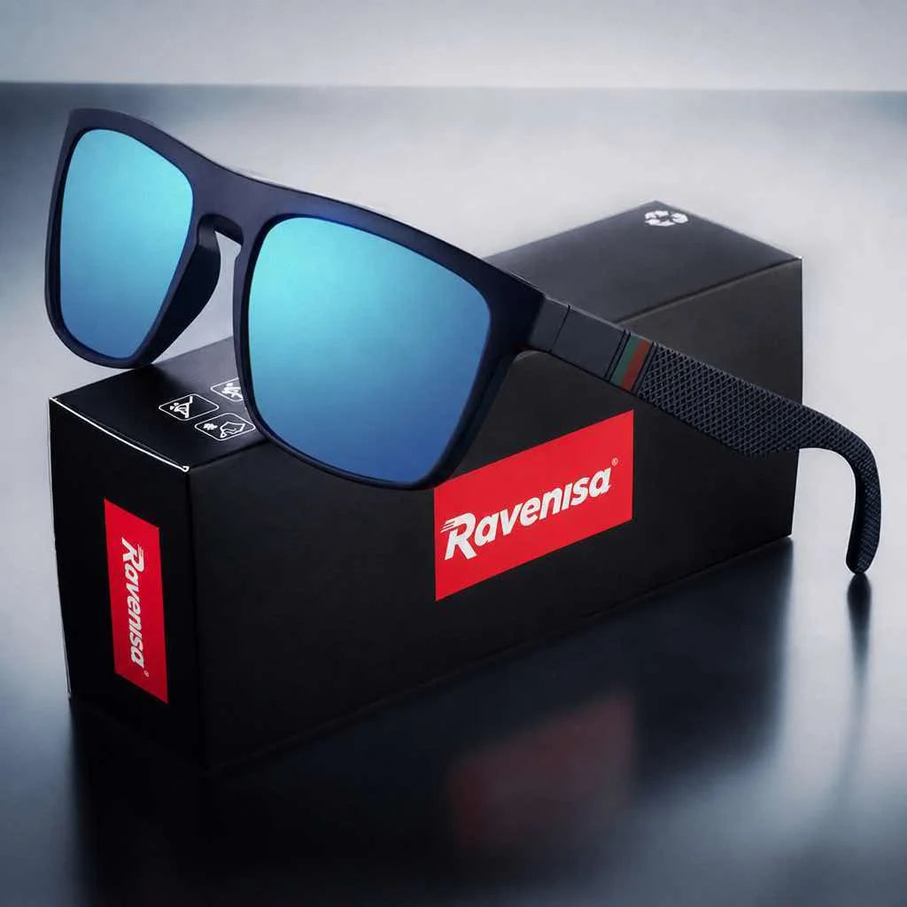 Vintage Polarized Sunglasses – Classic Square UV400 Driving & Outdoor Eyewear