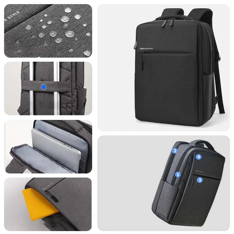 Durable Waterproof Travel Laptop Backpack 17.3 Inch